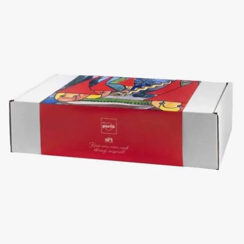 Ajándékcsomag CAFFÉ PERTÉ Art Coffee szemes kávé + csésze szett