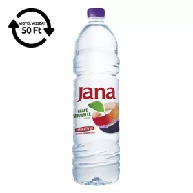 Ásványvíz szénsavmentes JANA szőlő-mirabella 1,5L DRS