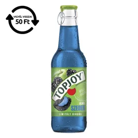   Üdítőital szénsavmentes TOPJOY alma-szeder üveges 0,25L DRS