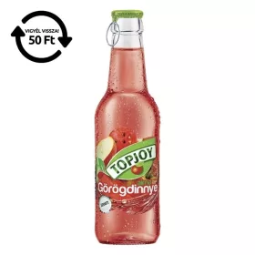   Üdítőital szénsavmentes TOPJOY alma-görögdinnye üveges 0,25L DRS