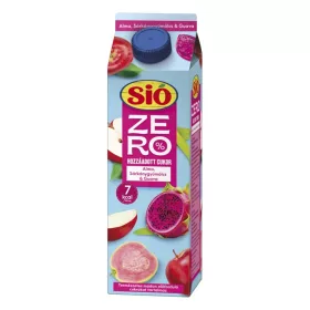   Gyümölcslé SIÓ Zero Alma-Sárkánygyümölcs-Guava 13% 1L