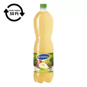 Gyümölcslé OLYMPOS Alma-körte-szőlő 1,5L DRS