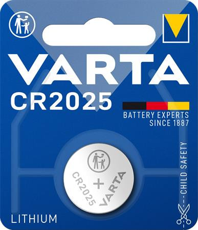 VARTA Gombelem, CR2025, 1 db, VARTA