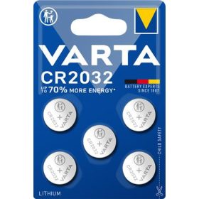 VARTA Gombelem, CR2032, 5 db, VARTA