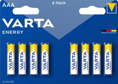 VARTA Elem, AAA mikro, 8 db, VARTA "Energy"