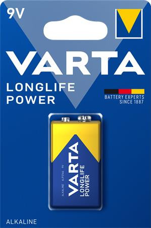 VARTA Elem, 9V, 1 db, VARTA "Longlife Power"