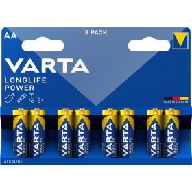   VARTA Elem, AA ceruza, 8 db, VARTA "Longlife Power"