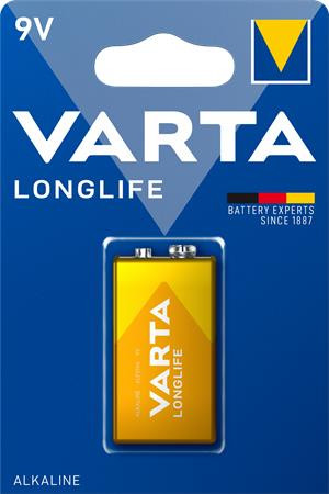 VARTA Elem, 9V, 1 db, VARTA "Longlife"