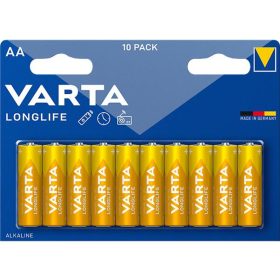   VARTA Elem, AA ceruza, 10 db, műanyagmentes, VARTA "Longlife"