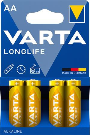 VARTA Elem, AA ceruza, 4 db, VARTA "Longlife"