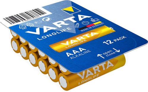 VARTA Elem, AAA mikro, 12 db, VARTA "Longlife"