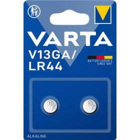 VARTA Gombelem, V13GA / LR44 / A76, 2 db, VARTA