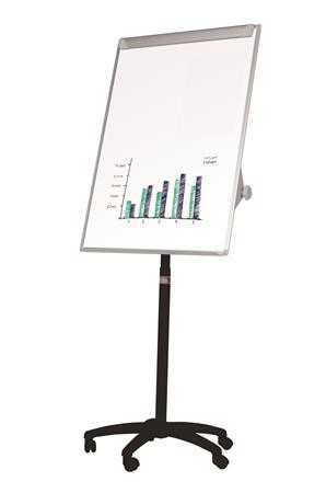 VICTORIA VISUAL Flipchart tábla, mágneses felület, 70x100 cm, mobil, VICTORIA VISUAL