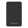 VERBATIM Power bank, külső akkumulátor, vezeték nélküli, 10.000mAh, VERBATIM "Charge n Go Essentials", fekete