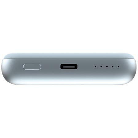 VERBATIM Power bank, mágneses (vezeték nélküli), 10.000mAh, VERBATIM "MCP-10, kék