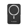 VERBATIM Power bank, külső akkumulátor, mágneses (vezeték nélküli), 10.000mAh, kitámasztó, VERBATIM "Charge n Go", fekete