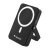 VERBATIM Power bank, külső akkumulátor, mágneses (vezeték nélküli), 10.000mAh, kitámasztó, VERBATIM "Charge n Go", fekete