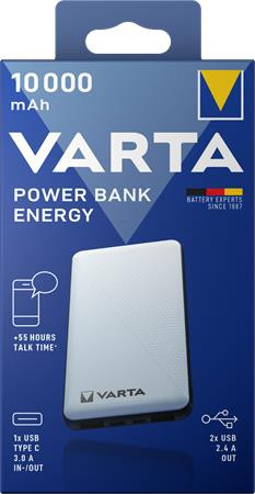 VARTA Hordozható akkumulátor, 10000 mAh, VARTA