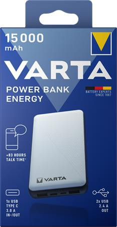 VARTA Hordozható akkumulátor, 15000 mAh, VARTA