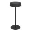 EGLO Akkus asztali lámpa, USB, CCT LED, 3 W, EGLO "Simeri", fekete