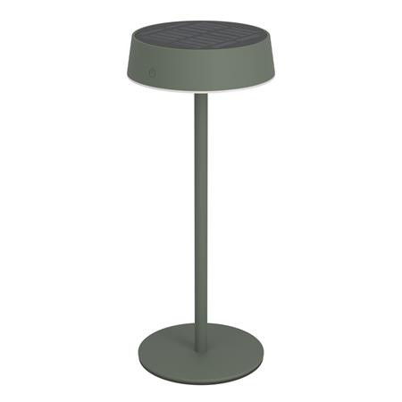 EGLO Akkus asztali lámpa, USB, CCT LED, 3 W, EGLO "Simeri", olivazöld