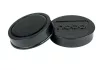 NOBO Korong mágnes, fehértáblához, 38 mm, 4 db, NOBO, fekete