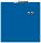 NOBO Üzenőtábla, mágneses, írható, kék, 36x36 cm, NOBO/REXEL