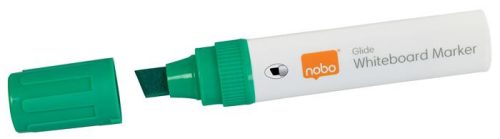 NOBO Táblamarker, vágott hegyű, 10 mm, NOBO "Glide", zöld