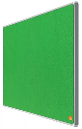 NOBO Textiltábla, széles képarány, 70"/155x87 cm, alumínium keret, NOBO "Impression Pro", zöld