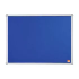   NOBO Üzenőtábla, aluminium keret, 60x45 cm, NOBO "Essentials", kék
