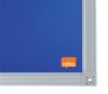 NOBO Üzenőtábla, aluminium keret, 60x45 cm, NOBO "Essentials", kék