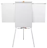 NOBO Flipchart tábla, mágneses felület, 2 db segédkarral, NOBO "Essentials", fehér