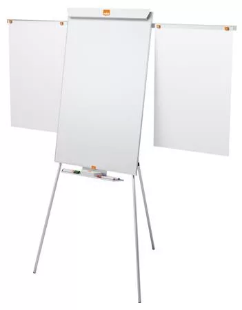 NOBO Flipchart tábla, mágneses felület, 2 db segédkarral, NOBO "Essentials", fehér