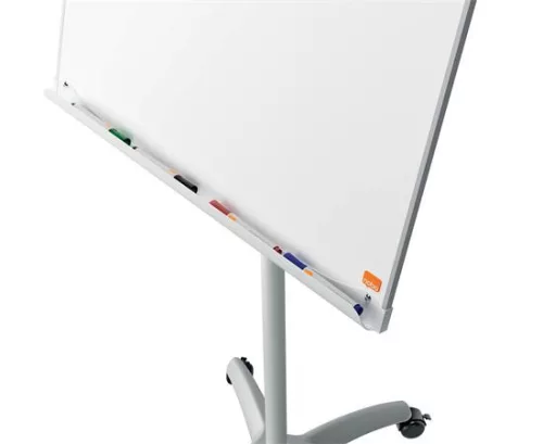 NOBO Flipchart tábla, mobil, mágneses felület, 70x100 cm, EcoLabel, NOBO "Premium Plus", fehér