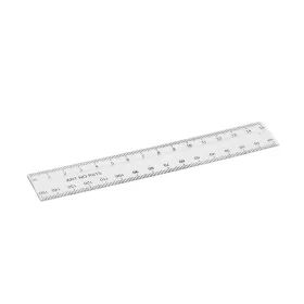 Vonalzó 15 cm, műanyag Bluering®