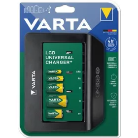   VARTA Elemtöltő, univerzális AA/AAA/C/D/9V, LCD kijelző, VARTA "Universal"