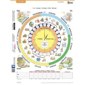 STIEFEL Tanulói munkalap, A4, STIEFEL "Idő"