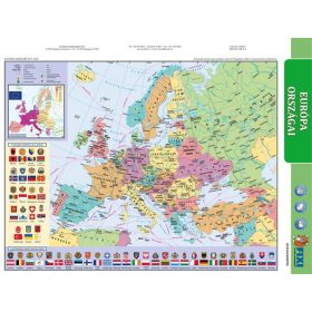   STIEFEL Tanulói munkalap, A4, STIEFEL "Európa közigazgatása / Európa domborzata"