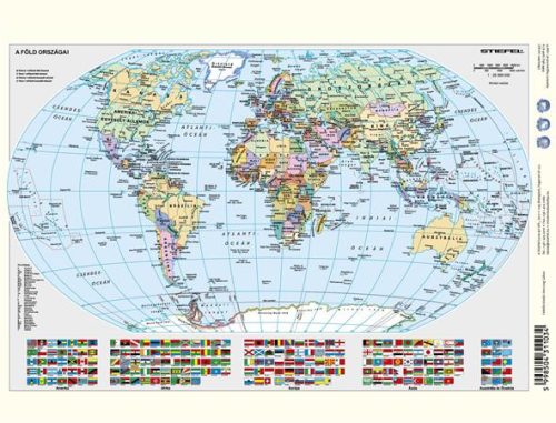 STIEFEL Tanulói munkalap, A4, STIEFEL "Föld domborzata/ A Föld országai"