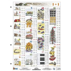   STIEFEL Tanulói munkalap, A4, STIEFEL "Összeadás II. rajzos"