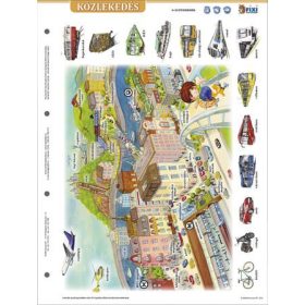   STIEFEL Tanulói munkalap, A4, STIEFEL" Közlekedés"