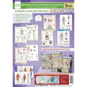   STIEFEL Tanulói munkalap csomag, 5 munkalap, 1 alátét, filc, STIEFEL "Biológia"