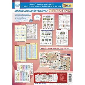   STIEFEL Tanulói munkalap csomag, 5 munkalap, 1 alátét, filc, STIEFEL "Angol haladóknak"