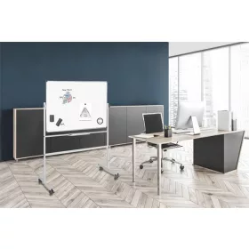   VICTORIA VISUAL Átfordítható tábla, mágneses kétoldalas, 90x120 cm, VICTORIA VISUAL