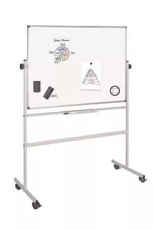 VICTORIA VISUAL Átfordítható tábla, mágneses kétoldalas, 100x150 cm, VICTORIA VISUAL