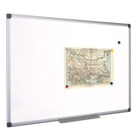   VICTORIA VISUAL Fehértábla, mágneses, 45x60 cm, alumínium keret, VICTORIA VISUAL