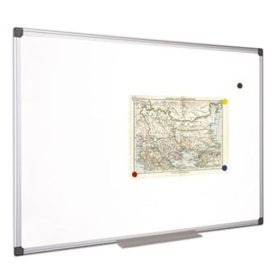   VICTORIA VISUAL Fehértábla, mágneses, 100x100 cm, alumínium keret, VICTORIA VISUAL